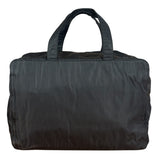 Prada Vintage Black Tessuto Nylon Travel Bag