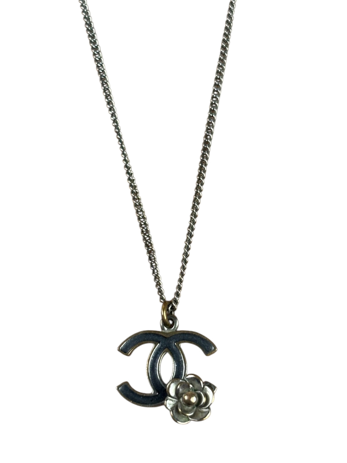 Chanel CC Camellia Pendant Necklaces