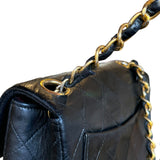 Chanel Black Leather Classic Mini Flap Bag ‘94-‘96