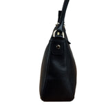 Gucci Black Pebbled Leather Shoulder Bag
