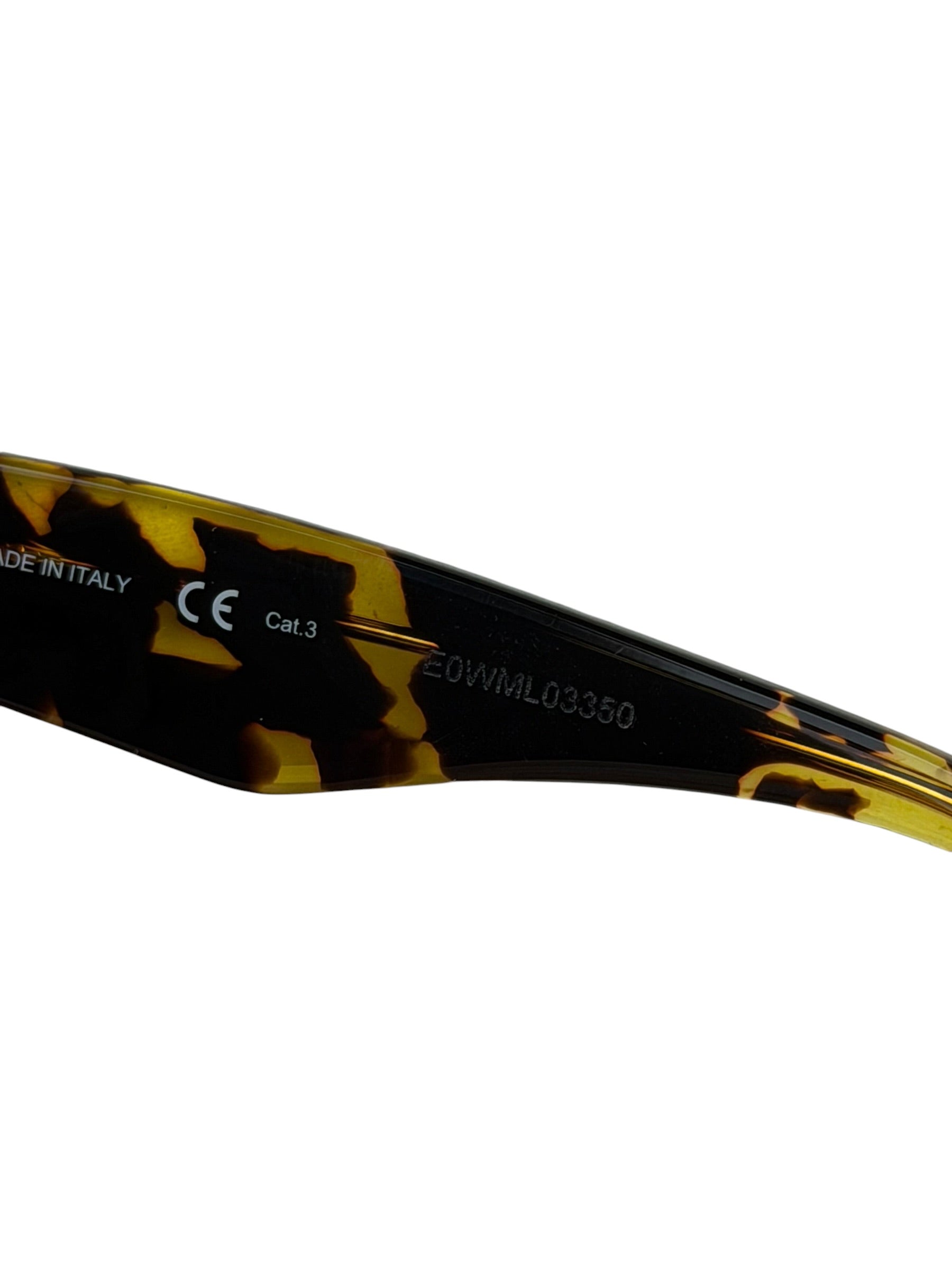 Bottega Veneta Tortoise Brown Cat-Eye Sunglasses