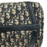 Christian Dior Vintage Canvas Monogram Trotter Oblique Boston Hand Bag