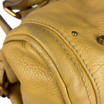 Chloe Yellow Leather Paddington Shoulder Bag