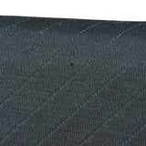 Chanel Vintage Black Cotton Quilted Flap Bag