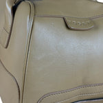 Hogan Brown Leather Boston