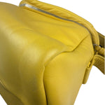 Prada Yellow Leather Padded Nappa Signaux Shoulder Bag