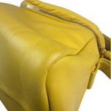 Prada Yellow Leather Padded Nappa Signaux Shoulder Bag