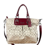 Coach Beige Signature C Tote Bag