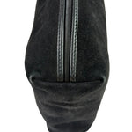 Bottega Veneta Black Suede/Leather Trim Crossbody Bag