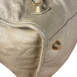 Balenciaga Beige Leather Large Classic City Bag