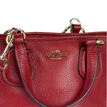 Coach Red Leather Mini Rowan Two-Way Bag