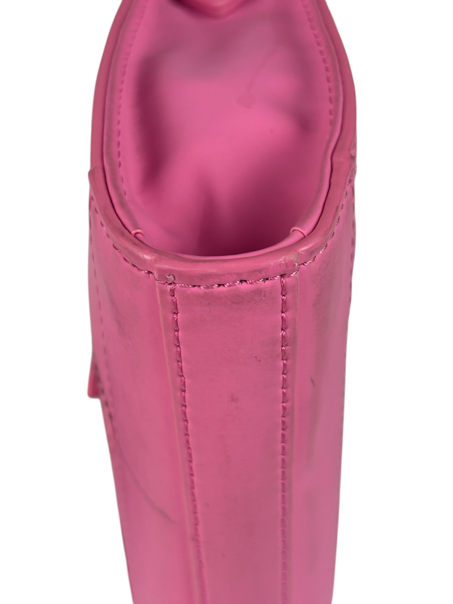 Kenzo Kalifornia Pink Leather Wallet On Chain