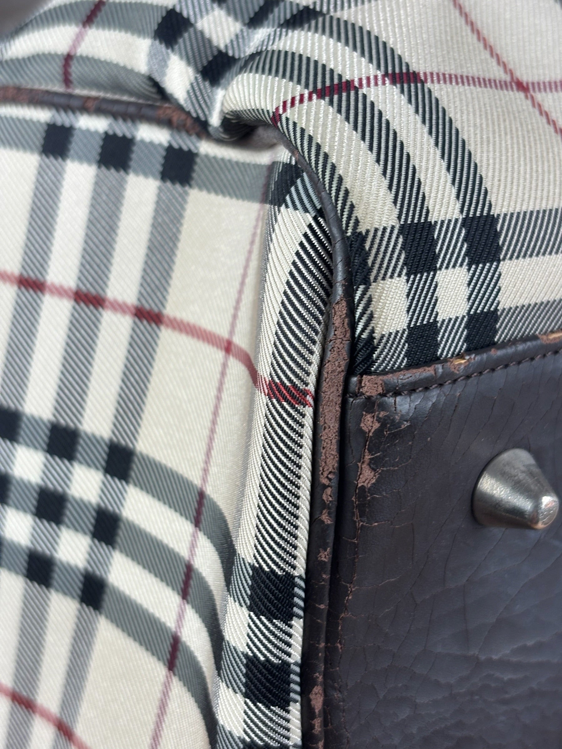 Burberry House-check Boston