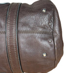 Chloé Brown Leather Mr. Paddington Boston Bag