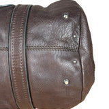 Chloé Brown Leather Mr. Paddington Boston Bag