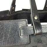 Gucci Black GG Canvas Tote Hand Bag