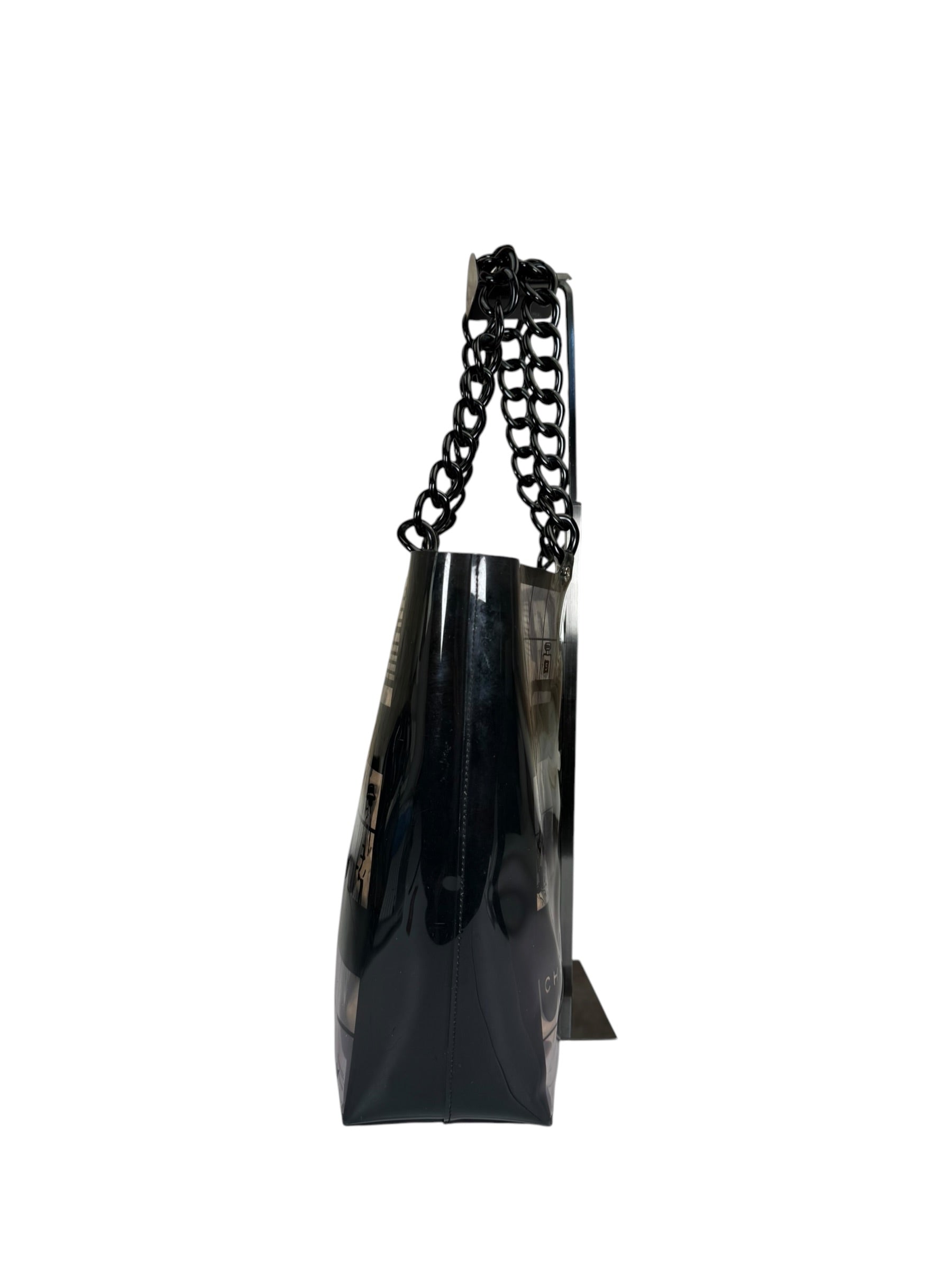 Chanel PVC Coco Window Tote Black 2003-04