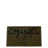 Chanel Vintage gold Plated Logo Brooch