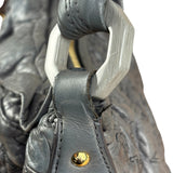 Louis Vuitton Limited Edition Grey Leather Monogram Olympe Nimbus Hobo Bag
