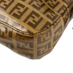 Fendi FF PVC Coated Sequin Buckle Baguette
