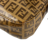 Fendi FF PVC Coated Sequin Buckle Baguette