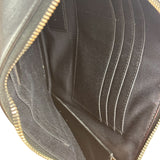Saint Laurent Black Leather Patchwork Pouch