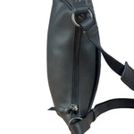 Bottega Veneta Black Coated Canvas PVC Shoulder Bag