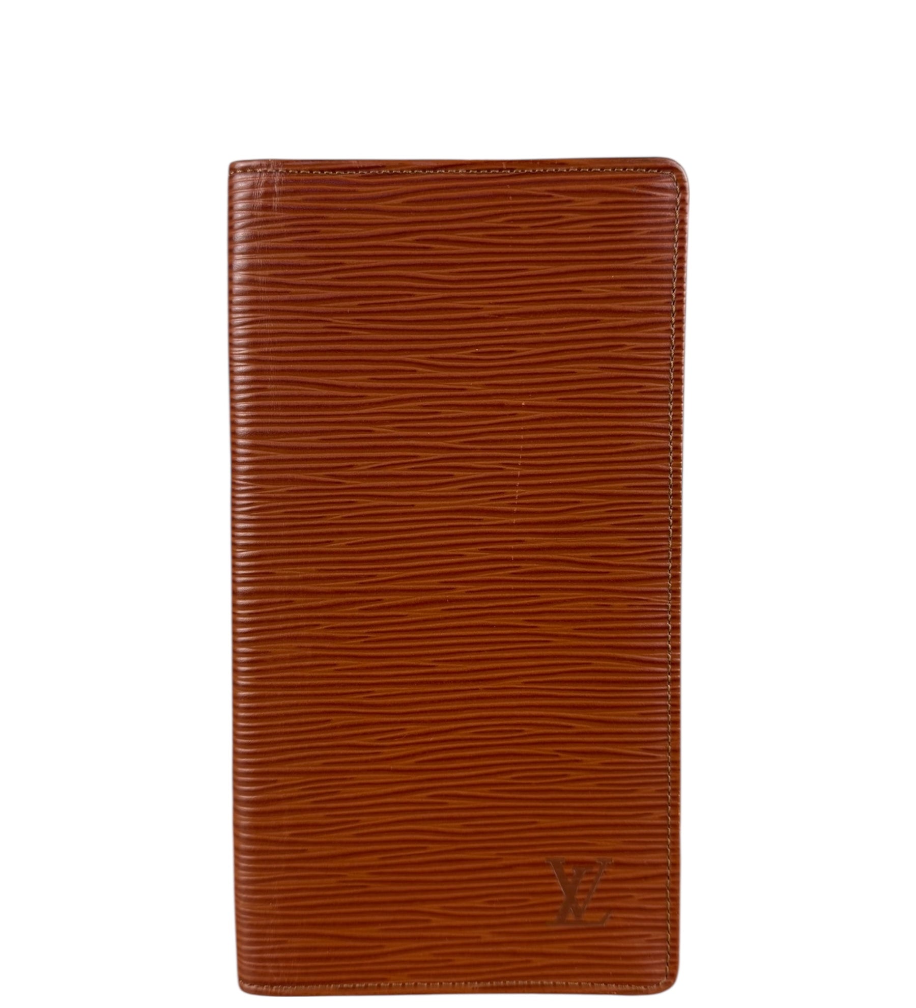 Louis Vuitton Brown Epi Long Bifold Wallet