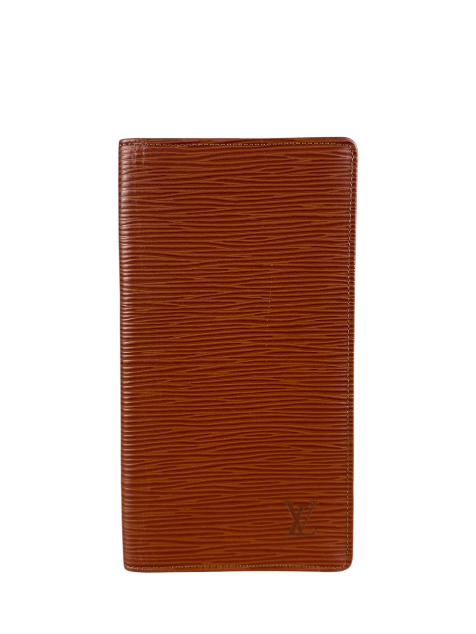 Louis Vuitton Brown Epi Long Bifold Wallet