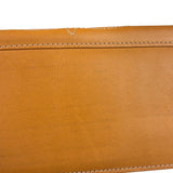 Kenzo Brown Leather Bi-Fold Long Wallet