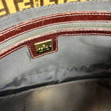 Fendi FF Sequin PVC Coated Canvas Baguette
