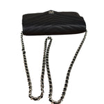 Chanel Caviar Chevron Quilted Wallet On Chain 2017