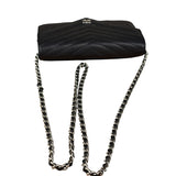Chanel Caviar Chevron Quilted Wallet On Chain 2017