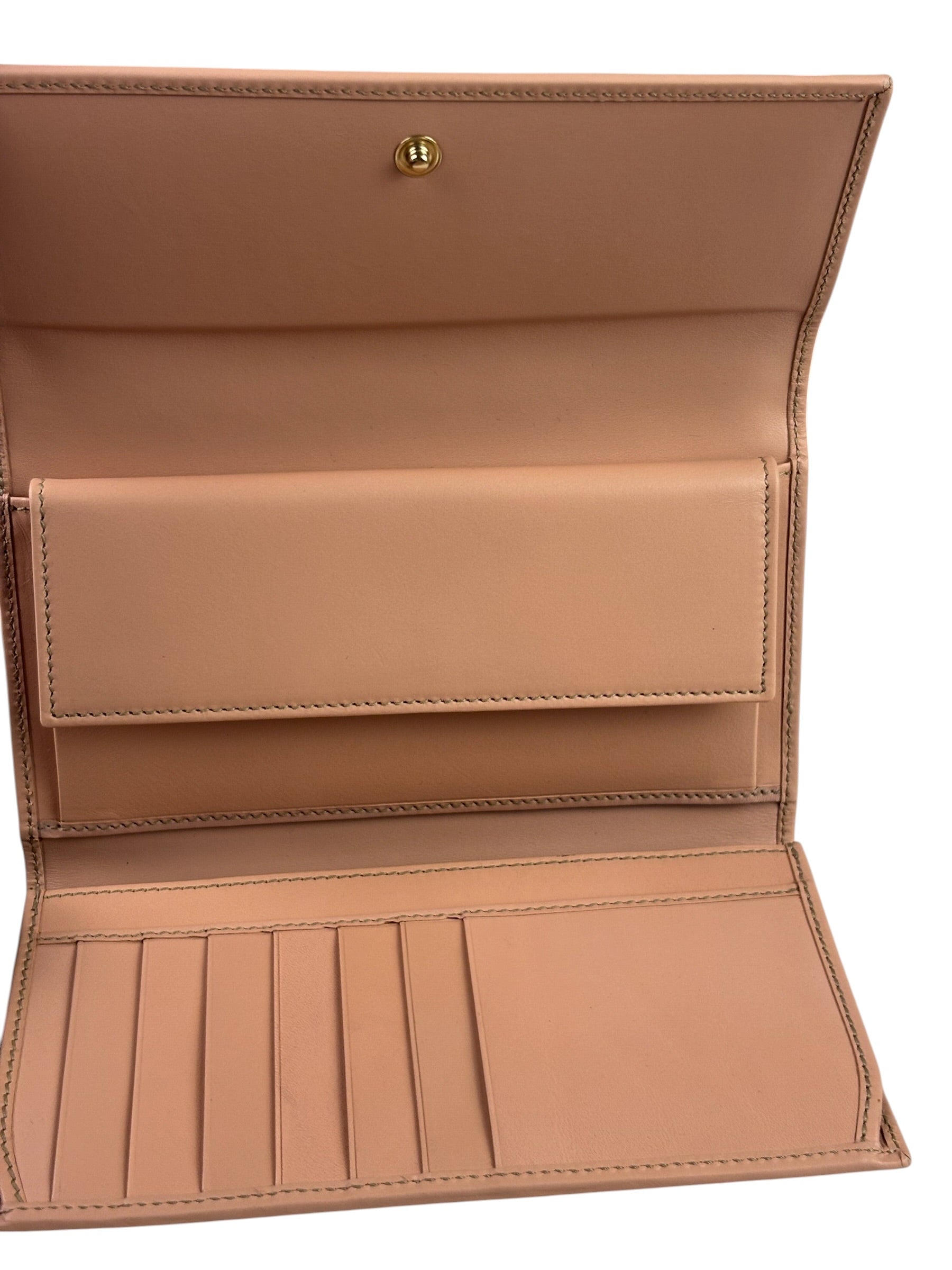 Gucci GG Pink Crystal Canvas Long Wallet