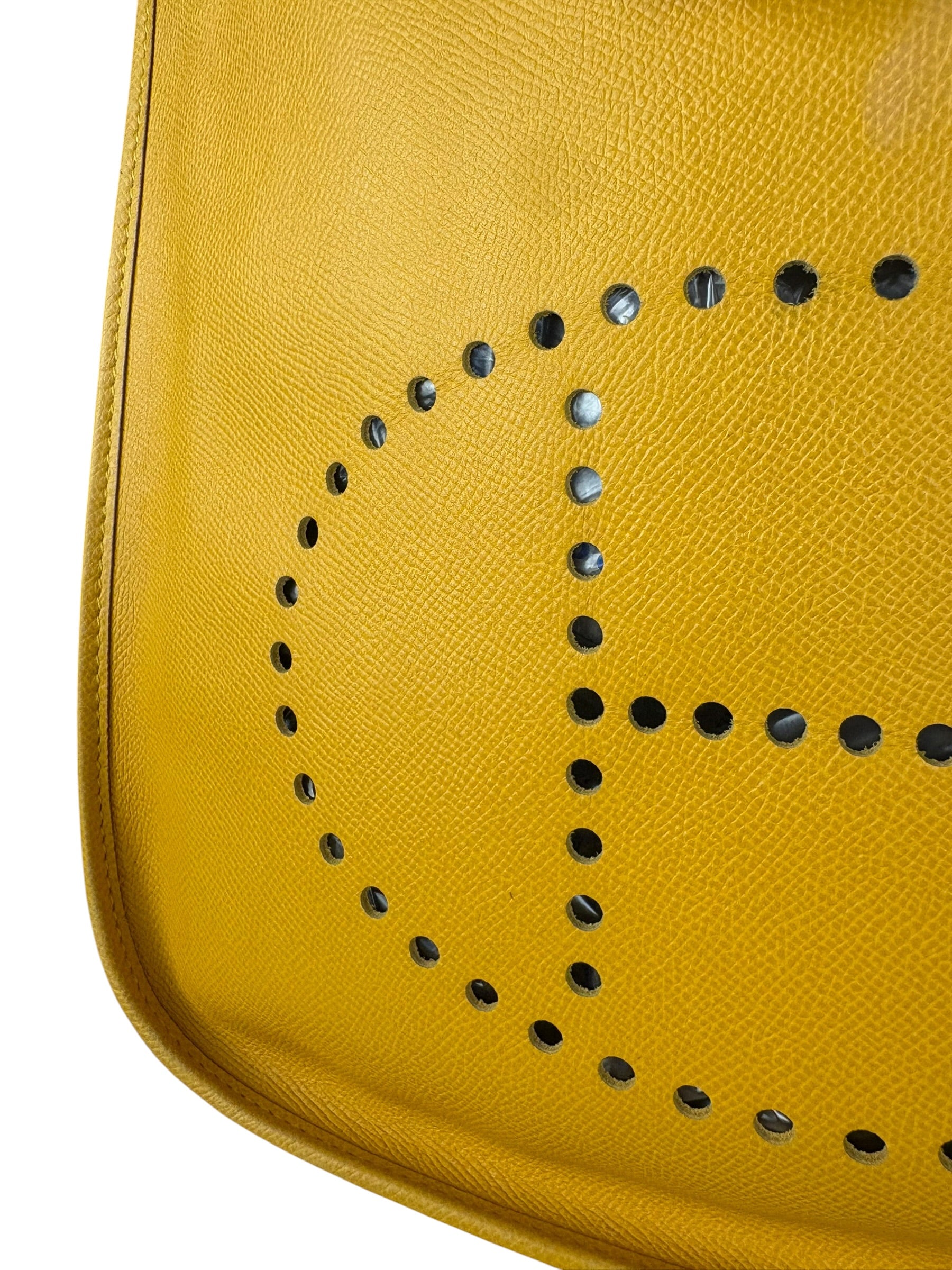 Hermes Evelyne Taurillon Clemence Leather Shoulder Bag