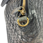 Bottega Veneta Black Intrecciato Large Handbag