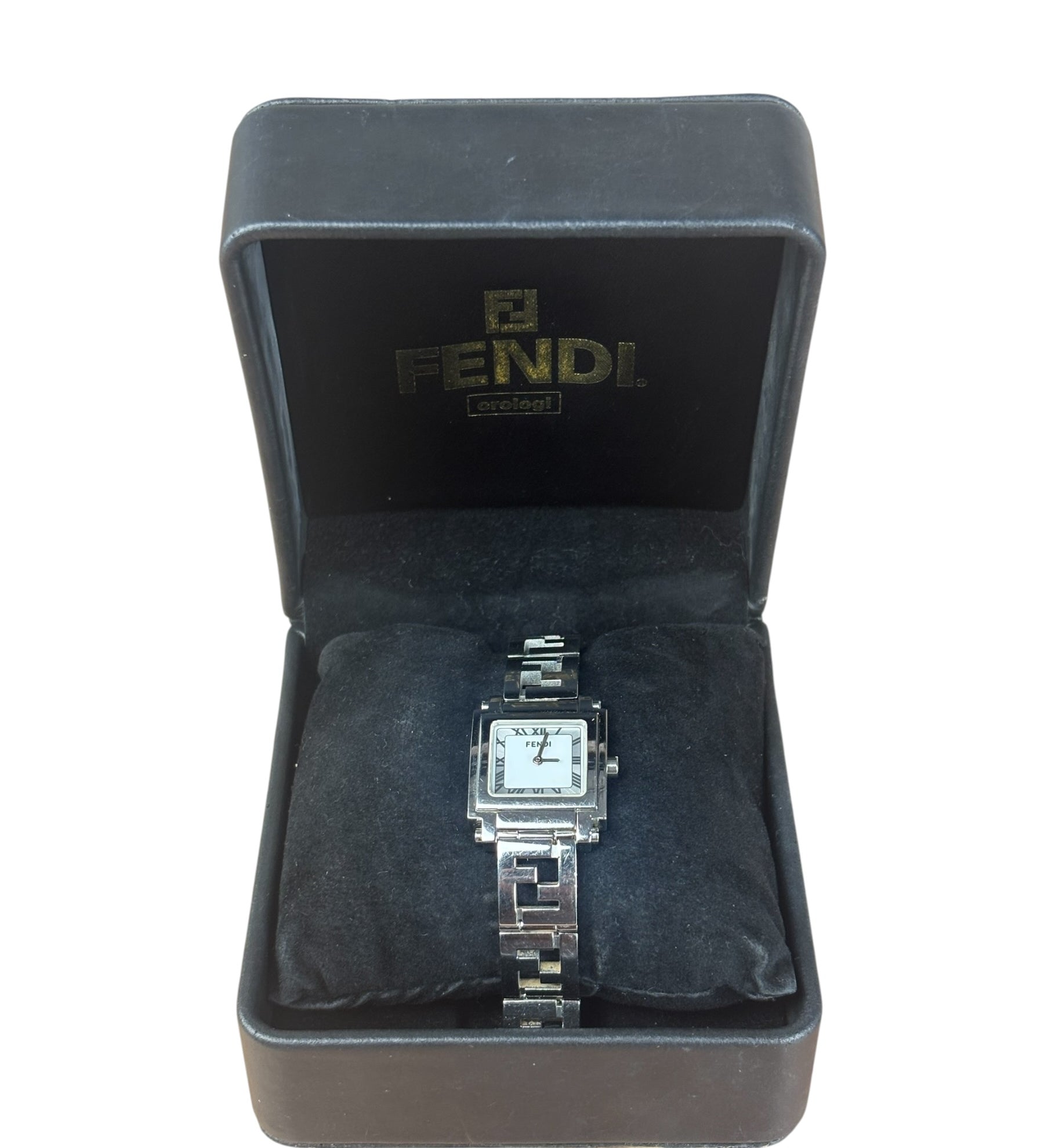 Fendi 6000L Mother Of Pearl Roman Numeral Dial