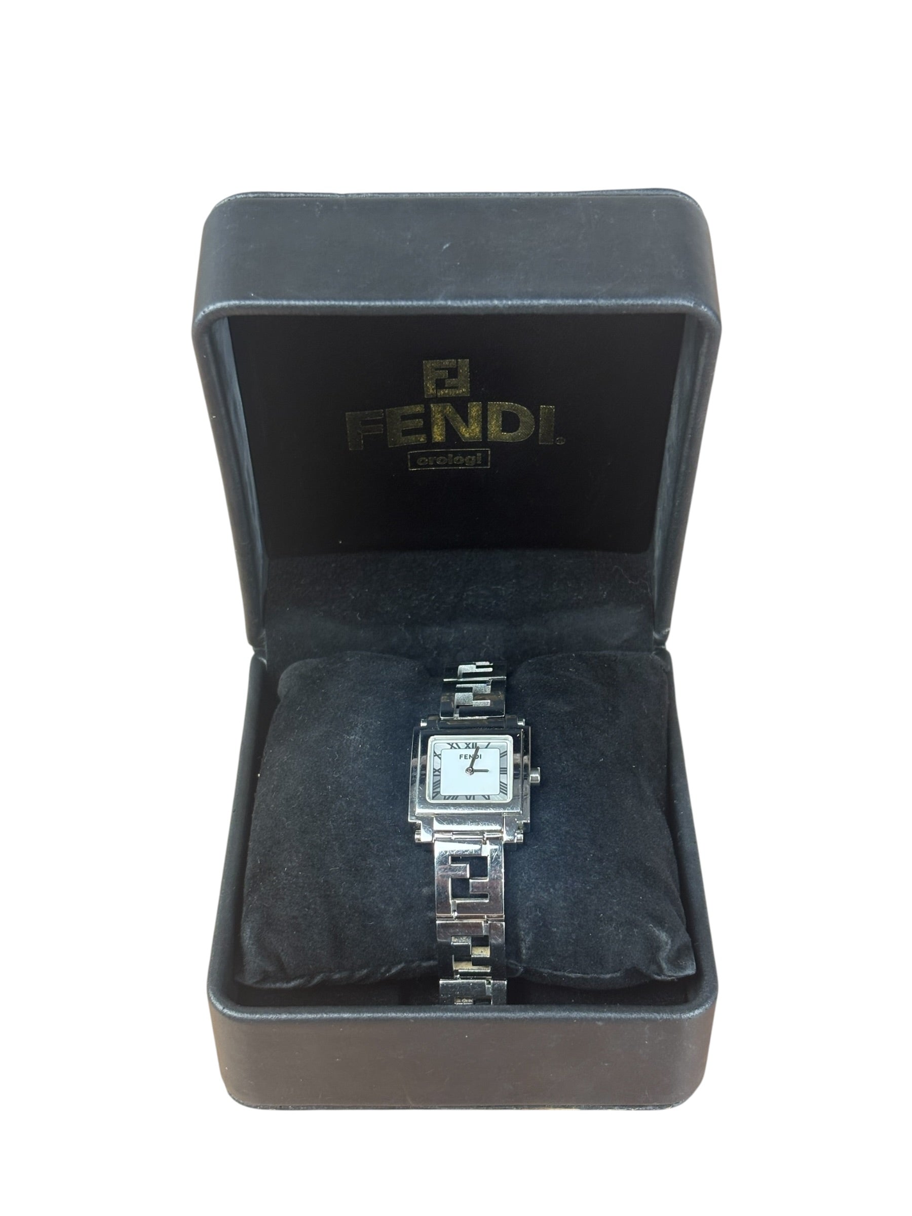 Fendi 6000L Mother Of Pearl Roman Numeral Dial