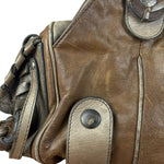 Chloe Vintage Brown Leather Silverado Shoulder Bag