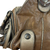 Chloe Vintage Brown Leather Silverado Shoulder Bag