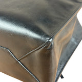 Balenciaga Black Leather Papier A4 Tote Bag