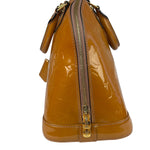 Louis Vuitton Vintage Monogram Vernis Alma MM Handbag Orange