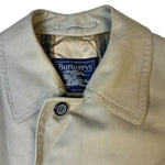 Burberry Vintage Khaki Plaid Lined Coat