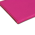 Hermes Pink Leather Card Holder