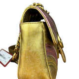 Gucci GG Metallic Marmont S Flap Bag