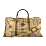 Burberry Vintage House Check Duffel Bag
