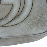 Gucci Brown Suede Soho Disco Crossbody Beige