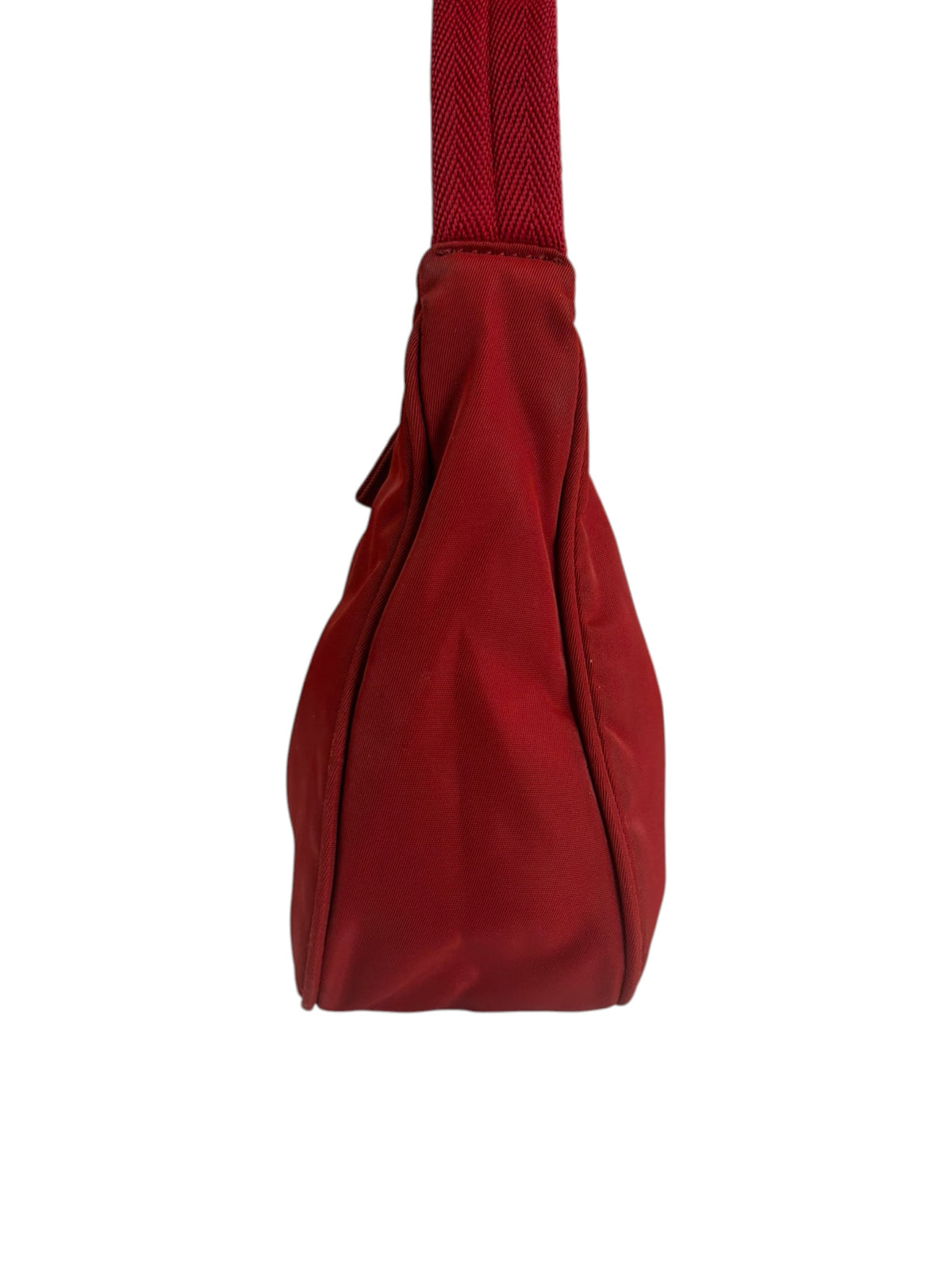 Prada Red Tessuto Nylon Pochette
