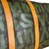 Louis Vuitton Stephen Sprouse Limited Edition Graffiti Keepall 50 Green