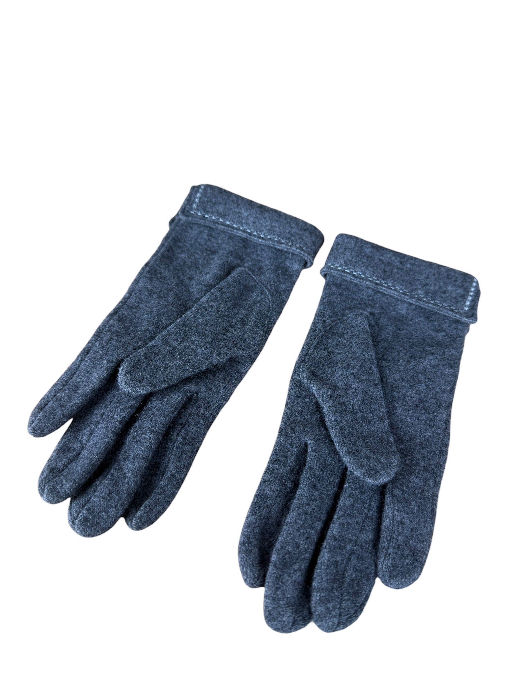 Chloé Grey Wool Gloves